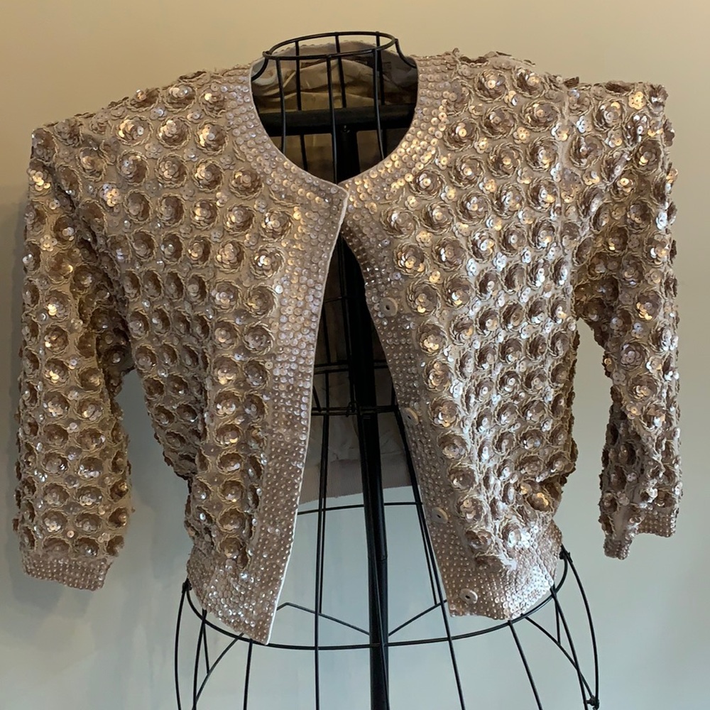 Boden Limited Sequin Shrug